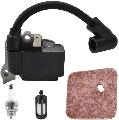 ZAMDOE 4140 400 1308 Zündspule für Stihl FS38 FS55 FS45 FS46 FC55 HL45 HS45 KM55 Kantenschneider Freischneider Heckenschere Motor Ersatz 4140 400 1307 (nach 2001)