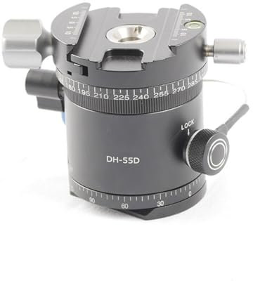 ROYJJ Precise Panoramic Indexing Tripod Head Panoramic Indexing Rotators For DSLR Cameras,360 Degree 10Stop Division, Aluminum