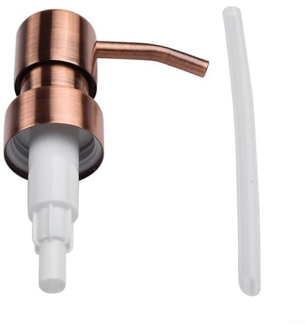 Stainless Steel Soap And Lotion Dispenser Pump - Matte Brushed, Matte Black, Gold Brushed, Gold, Copper Brushed, Bright Finishes(E)