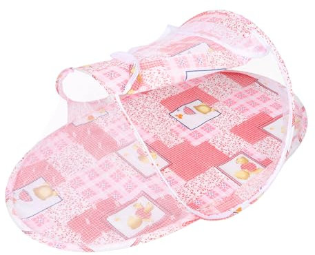 Supvox Faltbares Babybett-moskitonetz Mit Reißverschluss Netzabdeckung Für Kinderbett Einfacher Aufbau Moskitofreier Schlafplatz Für Kleine Wohnzimmer