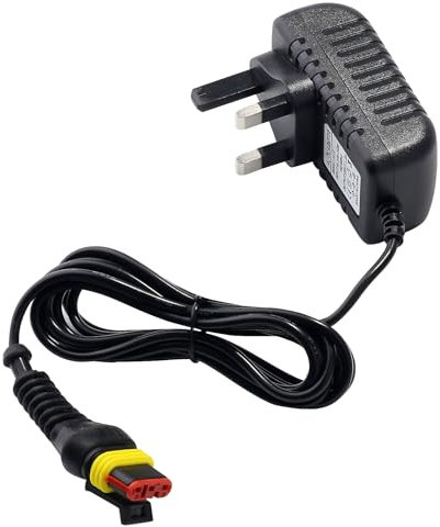 MRTOYIRQ 28 V 1.3A Adapter Charger Power Supply Cord Compatible with Husqvarna Automower 105 305 310 315X 40X 415X 2016+,Gardena 2016+/Sileno 2018+/Robotic McCulloch Rob R600 Lawn Mower, UK PLUG