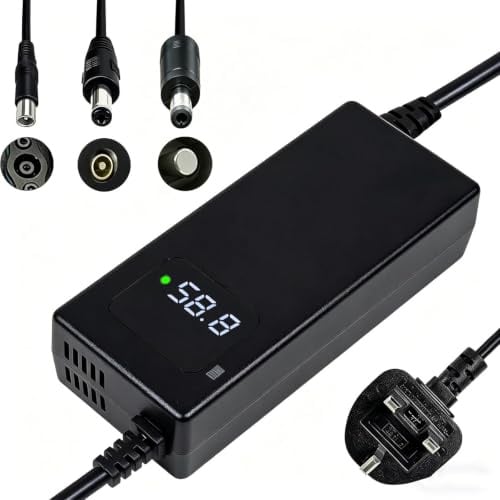 Chargeur 58,8V 2A pour Batterie Lithium-ION 52V – Chargeur Vélo Électrique & Trottinette avec Écran LED