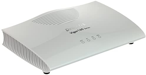 DrayTek Vigor 167 Supervectoring/VDSL2/ADSL2+ Modem DE-at-CH Weiss, Standard (Generalüberholt)