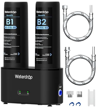 Waterdrop DLA Depuratore Acqua Domestico Sottolavello, Senza Foratura