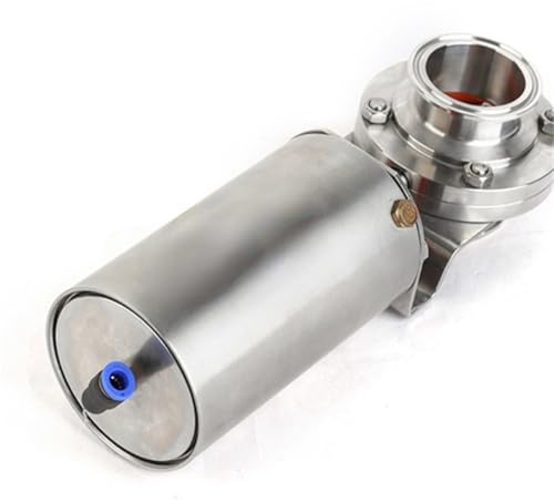 Pneumatisches Absperrventil aus lebensmittelechtem Edelstahl mit Tri-Clamp(3-4IN)