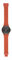 HIP HOP Orologio UOMO METAL SOLARE quadrante MONO-COLORE NERO movimento SOLO TEMPO - 3 LANCETTE QUARZO e CINTURINO SILICONE E METALLO ROSSO HWU0773
