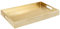 Home Redefined 18”x12” Rectangle Alligator Faux Leather Decorative Serving Tray with Handles, Gold