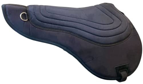 Intrepid International Maxtra Bareback Pad von Comfort Plus – Das ultimative Bareback-Pad für Pferde mit rutschfestem verstellbarem Gurt im Lieferumfang enthalten