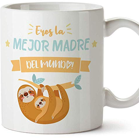 MUGFFINS Tazas para Mamá – Eres la mejor madre (Modelo 3) – Regalos para el día de la Madre/Desayunos originales