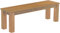 B.R.A.S.I.L.-Möbel Brasilmöbel Sitzbank 140 cm Rio Classico Eiche Natur Massivholz aus Pinie, Verschiedene Größen & Farben, ideal für Esszimmer & Küche