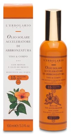 Sonnenöl Bräunungsbeschleuniger Gesicht & Körper SPF 15 100 ml | schützend