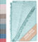 Colcha Multiusos: Plaid sofa, Manta Foulard, Cubre cama, foulard para sofas de Algodón y otras fibras acabado de calidad Fabricado en España. (Verde agua jasp. 09, 230x260cm)