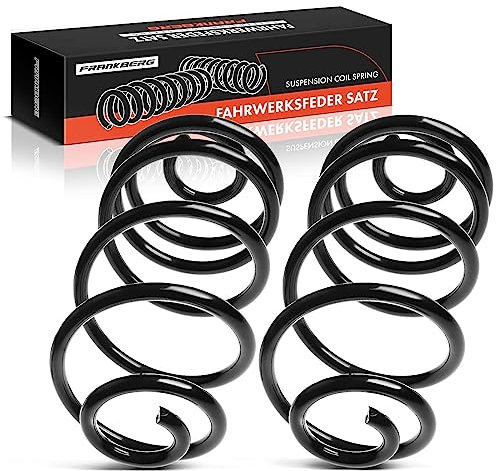 Frankberg 2x Federn Fahrwerksfeder Hinterachse Links Rechts Kompatibel mit Astra H L48 2004-2009 Astra H CC L08 2005-2010 Astra Klasseic L48 2009 Replace# G21B28011B
