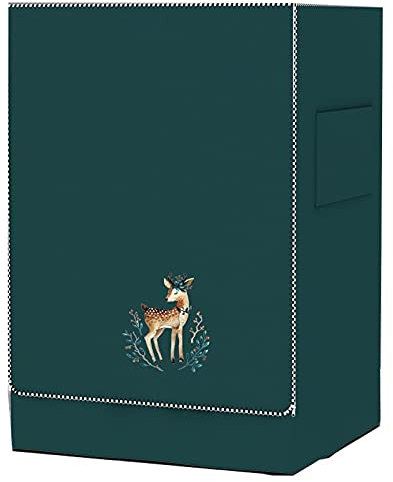 Washing Machine Cover Waterproof Silver Coating Fabric Washer Anti-UV Thickness Case (Color : A6, Specification : 60x56x85cm L)