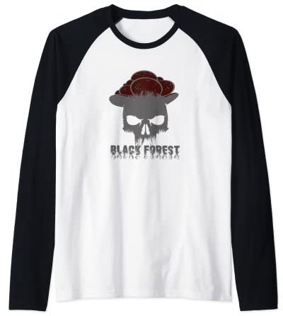 Schwarzwälder Bollenhut Totenkopf statt Kuckucksuhr Raglan