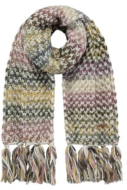 Barts W Nicole Scarf Bunt - Warmer bequemer Damen Schal, Größe One Size - Farbe Light Celadon