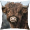 Kissen-Bezug Yack Yak 45X45Cm Kissenbezug Modern Zierkissenbezüge Süße Kissenhülle Für Schlafzimmer Couch Zimmer Wohnzimmer