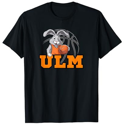 Ulm Basketball Fan Support Schwaben Stadion orange weiss T-Shirt