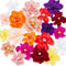WADORN 20 bunte Seidenpapier-Blumen, Fiesta-Papierblumen-Dekorationen Für Hochzeit, Braut, Geburtstag, Feier, Frühling, Blumen-Party-Hintergrund, Halloween, Weihnachten, Wanddekoration