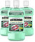 3x LISTERINE Clean & Fresh je 500ml Mundspülung ohne Alkohol mit ätherischem Öl