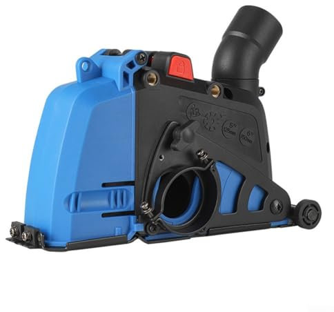 Dust Collecting Guard, Dust Cover Collector with Vacuum Attachment Angle Grinder Dust Cover Collector, Cutting Dust Shroud for High Power Angle Grinder