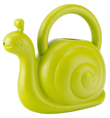 Simpatico annaffiatoio per piante, annaffiatoio creativo per giardinaggio, annaffiatoio creativo per giardini di casa, annaffiatoio a forma di lumaca, vasi per animali decorativi in plastica per