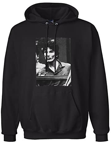 Ri?Char^D Ram?Ire^Z The Night?Stalk^Er Se?Rial Ki^Ller T Shirt Black Hoodie Hoody Sweatshirt Black XL