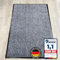 KARAT Schmutzfangmatte Dura - 50 x 80 cm, Anthrazit - Fußmatte mit Rutschfester Rückseite - Türmatte für Eingangsbereich - Fußabtreter, Sauberlaufmatte, Türvorleger