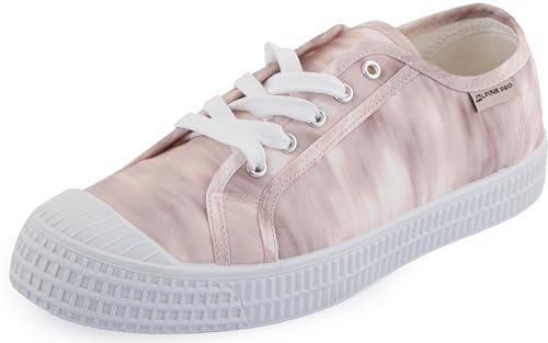 Alpine PRO ZARADA Elegante Damen Freizeitschuhe, Sneaker, Bequeme Stoffschuhe, Turnschuhe, Sportschuhe, Schnürhalbschuhe, rutschfeste Gummisohle, Sommerliches Design (36)
