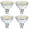 EACLL GU10 LED Kaltweiss 10W Ersetzt 120W Halogen Leuchtmittel, 4er-Pack. 1150 Lumen 5000K Durchmesser 63 mm Birnen, Flimmerfrei Strahler, Lichtwinkel 120° Spot, AC 230V Nicht Dimmbar Reflektorlampe