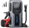 UTRAI Booster Batterie Voiture, 4500A Demarreur Batterie Voiture avec Gonfleur 150 PSI, Jump Starter Voiture avec Charge Rapide de 18W, Un éclairage LED et Un écran LCD, Convient 8.5L Gas/6.5L Diesel