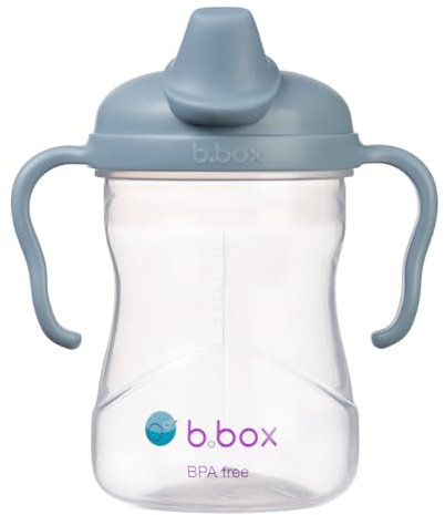 b.box Spout Cup | Toddler Sippy Cup & Trainer Cup | Spill Proof | Ideal Transition from Bottle to Cup | Dishwasher Safe | 240ml