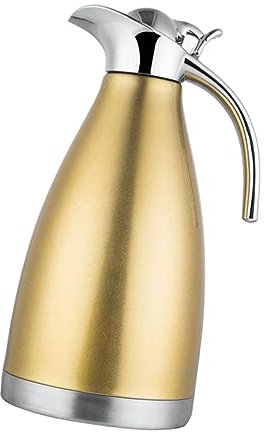 Garneck Bottiglia Termica in Acciaio Resistente Contenitore Sottovuoto Isolante Bottiglia D'acqua Per Mantenimento Calore Elegante e Sicura