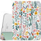 TiMOVO Funda para iPad (A16) 11ª Generación 2025 11 Pulgadas/iPad 10ª Generación 2022 10,9 Pulgadas, Delgada Carcasa Trasera Dura Translúcida con Soporte Trifold, Flores
