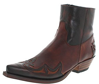 Sendra Boots Samuel 14379 Marron Tang/Stivali western da uomo, marrone/da cowboy, stivaletti da uomo, Marron Tang, 45 EU