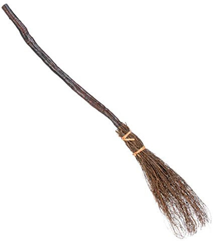 KarnevalsTeufel Hexenbesen Faschings Accessoire Walpurgis Rutenbesen