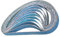 MASO HA0147A Lot de 10 bandes abrasives 10 mm x 330 mm Grain 40 pour ponceuse outil électrique Bleu