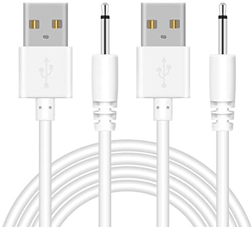 Bicmicles 2,7ft(80 cm) câble de recharge USB DC 2,5mm câble de recharge DC câble de remplacement de recharge rapide Ordinateur - 2 PCS