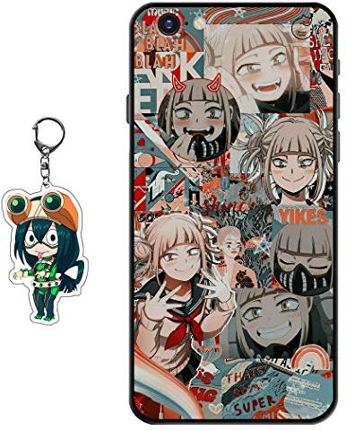 Staremeplz Compatible with iPhone 5s / iPhone SE Case With Anime Figure Design [With Keychain], Soft Silicone TPU Cartoons Protective Phone Case for iPhone 5s / iPhone SE