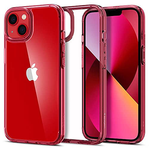 Spigen Ultra Hybrid Case Compatible with iPhone 13 - Red Crystal