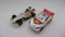Carrera GO!!! Greenhills Silver Lightning McQueen & Francisco Bernoulli Piston Cup Pair 1.43 Scale - NEW - 22641 **