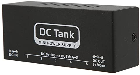 Fuente de Alimentación para Pedal de Guitarra Eujgoov, 6 Salidas Aisladas de 15 V CC para Pedal de Efecto de 9 V, Fuente de Alimentación para Guitarra, Adaptador de Alimentación para Pedal(#2)