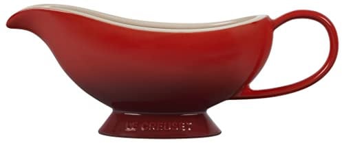 Le Creuset Gravy Boat, 16 oz, Cerise