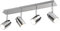 Trio Leuchten Bad Spotbalken Angelo 880400406, Metall Chrom, exklusiv Leuchtmittel 4x GU10