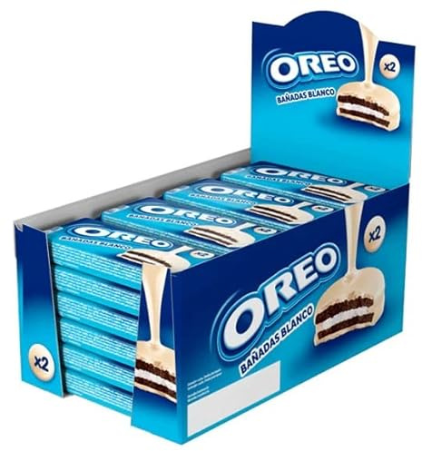 Oreo Banadas Biscuit recouvert de chocolat blanc en monoportion 24 paquets de 41 g