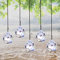 5 Unidades de Cristal Prisma como Decoración, Feng Shui Atrapasueños, Carillón de Viento Solar Mariposa, Decoración de Ventana