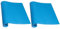 HD Fitness 2 Tapis de sol protection équipement de sport vélo tapis de course antidérapant et insonorisant en EVA avec bandes | Azur 200x100 cm