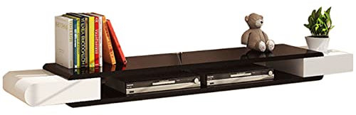 Mueble De TV Flotante, Montado en La Pared Consola De Televisión, Moderno Mueble De Televisión con Estante De Almacenamiento Abierto, Mueble De TV Suspendido,B-90cm