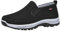 NOAGENJT scarpe da corsa stivali da pescatore alti uomo scarpe uomo corsa stivali gomma uomo 43 Nero #1 11.99