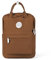 HYC00 Mochilas Escolares Mochila Mujer, Mochila Impermeable Portatil 14 Pulgadas,Casual Bolsos Niña Niño Backpack Adolescente para Universidad Mochila Ligera Mochila de Viaje,Café Oscuro